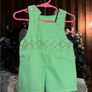 Green Kids Overalls